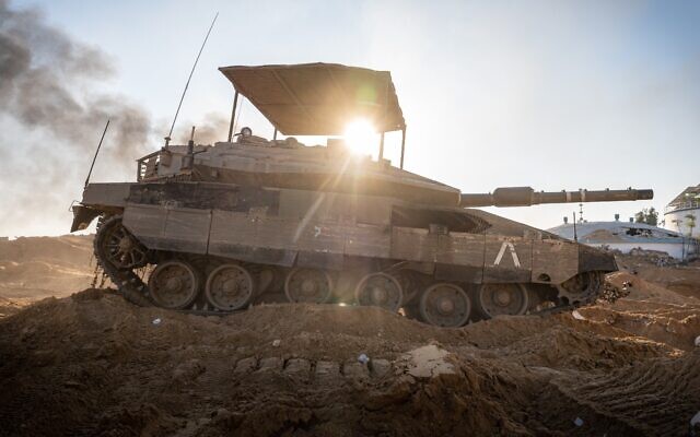 Les troupes de l’armée israélienne opérant dans la bande de Gaza, sur une photo publiée le 20 janvier 2024. (Crédit : Armée israélienne) Les troupes de l’armée israélienne opérant dans la bande de Gaza, sur une photo publiée le 20 janvier 2024. (Crédit : Armée israélienne)