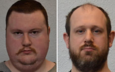 Tyrone Patten-Walsh et Christopher Gibbons sur des photos publiées par la police de Londres. (Crédit : Metropolitan Police Service)