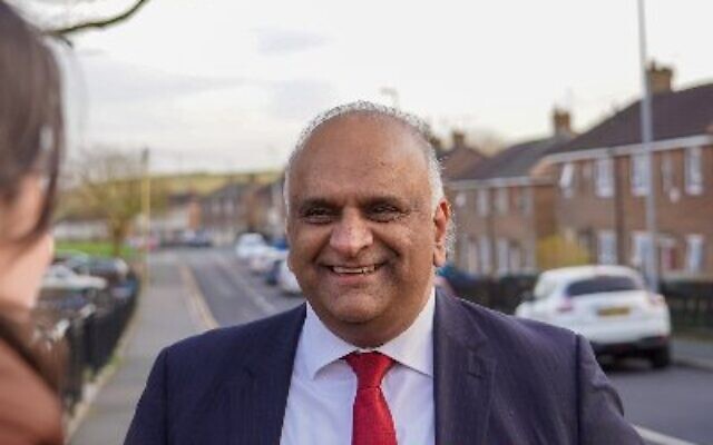 Azhar Ali, candidat du Parti travailliste britannique. (Crédit : X) Azhar Ali, candidat du Parti travailliste britannique. (Crédit : X)