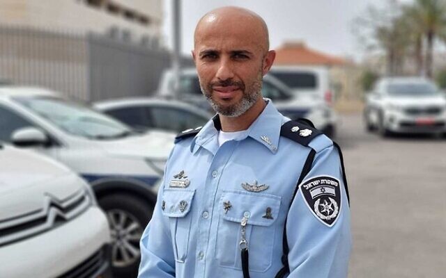 Jayar Davidov, tué par une attaque au lance-roquettes alors qu'il combattait des terroristes près du kibboutz Reïm le 7 octobre 2023. (Crédit : Police israélienne) Jayar Davidov, tué par une attaque au lance-roquettes alors qu'il combattait des terroristes près du kibboutz Reïm le 7 octobre 2023. (Crédit : Police israélienne)