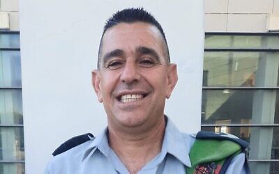 L'adjudant-chef Uri Moyal, tué dans un attentat terroriste le 14 mars 2024. (Crédit : armée israélienne)