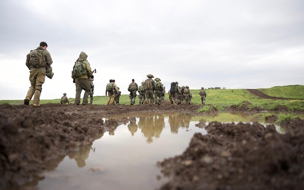 Les troupes opèrent dans le nord d’Israël, dans une image non datée autorisée à publication le 27 mars 2024. (Crédit : Armée israélienne)