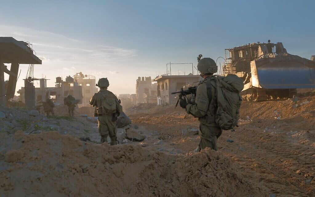 Les troupes opèrent dans le nord d’Israël, dans une image non datée autorisée à publication le 27 mars 2024. (Crédit : Armée israélienne)