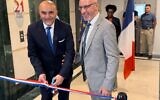L’inauguration du nouveau Consulat général de France à Tel Aviv, le 11 mars 2024. (Crédit : Ambassade de France à Tel Aviv)