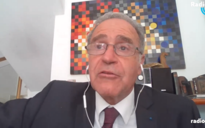 Le président des chambres de commerce binationales en Israël, Dan Catarivas. (Capture d'écran YouTube)