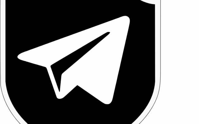 Le logo de la chaîne Telegram, Terrorgram, utilisée pour promouvoir des actions terroristes, le 19 January 2023. (Crédit : RowanJ LP/Wikipedia Commons)