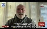 Le fondateur de World Central Kitchen, Jose Andres, interviewé par la Douzième chaîne le 3 avril 2024. (Crédit : Capture d'écran de la Douzième chaîne)