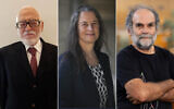 Dee gauche à droite : le professeur David Kazhdan, la professeure Maren R. Niehoff et le professeur Nathan Lineal de l'Université hébraïque. (Autorisation)