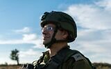 Le général de brigade Roman Gofman sur une photo non datée (Crédit : Armée israélienne)