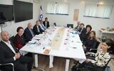 Le Comité de sélection des juges se réunit pour la première fois depuis plus de 18 mois à Jérusalem, le 16 novembre 2023. (GPO)