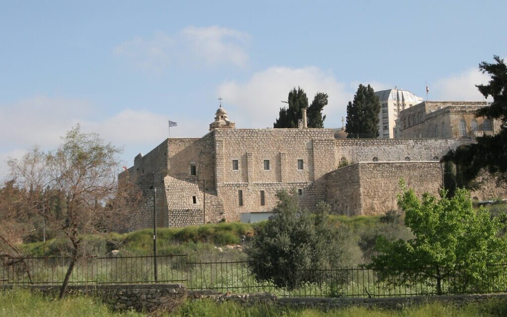 Le Monastère de la Croix à Jérusalem. (Crédit : Shmuel Bar-Am)