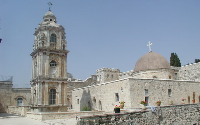 Le Monastère de la Croix à Jérusalem. (Crédit : Shmuel Bar-Am)