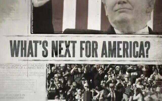 Image tirée d'une publicité de campagne publiée par Donald Trump sur son réseau social Truth Social, le 20 mai 2024. (Capture d'écran) Image tirée d'une publicité de campagne publiée par Donald Trump sur son réseau social Truth Social, le 20 mai 2024. (Capture d'écran)