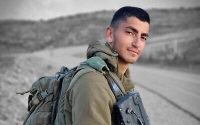 Sergent-chef Itay Yehuda. (Crédit : armée israélienne)