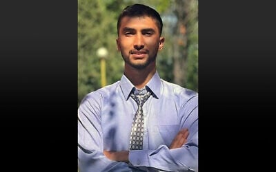 Bipin Joshi, un étudiant agricole népalais, enlevé par des terroristes du Hamas au kibboutz Alumim le 7 octobre 2023. (Crédit : Autorisation)