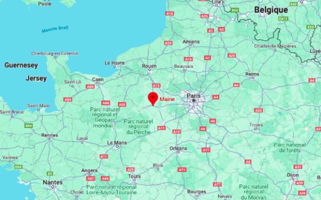 Nonancourt. (Crédit : Google Maps)