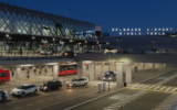 Le Terminal principal de l’aéroport de Belgrade, en Serbie, le 9 novembre 2023. (Crédit : Wikipedia/CC BY-SA 4.0)