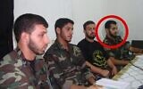 L’employé de Médecins sans frontières Fadi al-Wadiya en uniforme du groupe terroriste du Jihad islamique palestinien, publiée le 26 juin 2024. (Crédit : Armée israélienne)