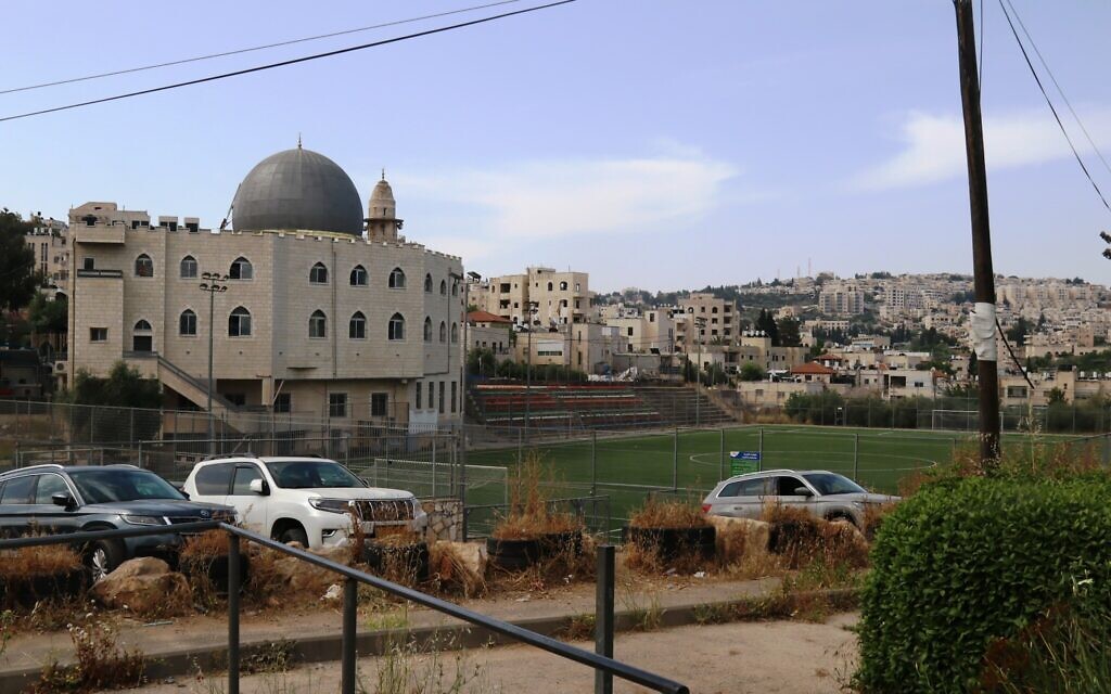 Beit Safafa d'aujourd'hui, à Jérusalem. (Crédit : Shmuel Bar-Am)
