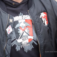 Illustration : Un membre du groupuscule néo-nazi Hammerskins. (Capture d'écran YouTube)