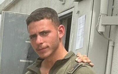 Le sergent Yaïr Roitman, blessé au combat à Rafah, a succombé à ses blessures le 15 juin 2024. (Crédit : Armée israélienne)