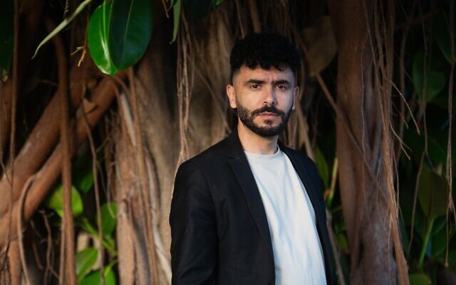 Adeb Mazal, à Shavei Zion, en mai 2024. (Crédit : Dafna Talmon)