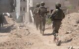 Des soldats israéliens opérant dans la bande de Gaza, sur une photo non datée publiée le 8 juillet 2024. (Crédit : Armée israélienne)