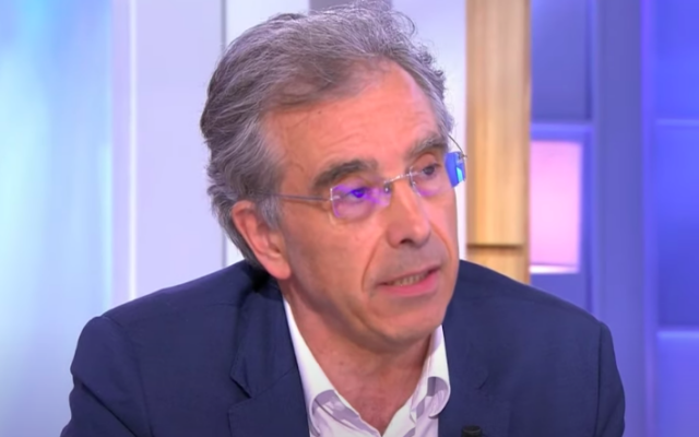 Le politologue Dominique Reynié, dans l'émission "C à vous" sur France 5, le 1er juillet 2024. (Crédit : Capture d’écran "C à vous")