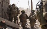 Les troupes opérant dans la bande de Gaza sur une photo non datée publiée le 18 juillet 2024. (Crédit : Armée israélienne)