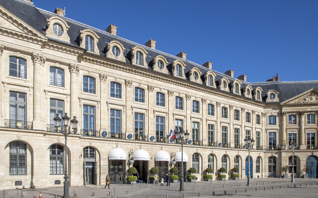 Hôtel Ritz, Paris 1er. (Crédit : Arthur Weidmann, CC BY-SA 4.0)