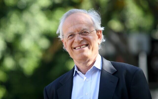 Martin Indyk, ancien ambassadeur des États-Unis en Israël, en 2009. (Crédit : Ariel Jerozolimski)