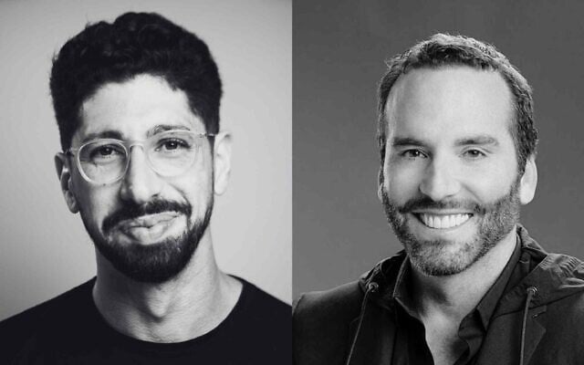 Lorne Abony (à droite) et Tal Shmueli co-créateur de la société israélienne Texas Venture Partners. (Crédit : Autorisation) Lorne Abony (à droite) et Tal Shmueli co-créateur de la société israélienne Texas Venture Partners. (Crédit : Autorisation)