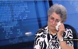 L'ancienne otage Adina Moshe s'exprime pendant un entretien avec la Douzième chaîne, le 26 juillet 2024. (Capture d'écran)