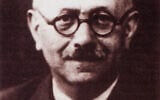 L'historien et résistant Marc Bloch. (Crédit : Domaine public)