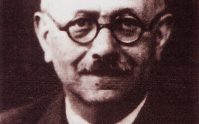 L'historien et résistant Marc Bloch. (Crédit : Domaine public)