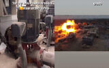 Une infrastructure d'eau à Rafah, dans le sud de Gaza, détruite par l'armée israélienne dans une vidéo circulant sur les réseaux sociaux, le 27 juillet 2024. (Capture d'écran : X)