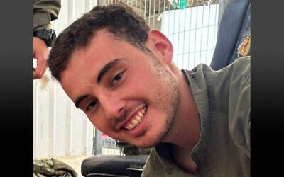 Le sergent-chef Eyal Mimran, 20 ans, de Ness Ziona, a été tué lors d'une bataille à Gaza le 4 juillet 2024. (Crédit : Autorisation)