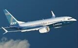 L'avion de ligne Boeing 737-Max. (Crédit : Boeing)