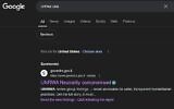 Une publicité payée par le gouvernement détaille les accusations d'implication de l'UNRWA dans le terrorisme après une recherche "UNRWA USA" sur Google, le 27 août 2024. (Capture d'écran : Google/ used in accordance with Clause 27a of the Copyright Law)