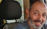 Eitan Levy, chauffeur de taxi originaire de Bat Yam qui a été assassiné et dont la dépouille a été emmenée à Gaza par des terroristes du Hamas, le 7 octobre 2023. (Crédit : Autorisation)