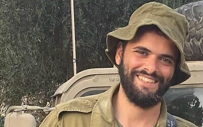 Le sergent-chef (Rés.) Yohay Hay Glam tué dans la bande de Gaza le 28 août 2024. (Crédit : Armée israélienne)