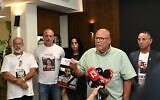 Le chef de la Histadrout, Arnon Bar-David, annonce une grève générale en raison de l'incapacité du gouvernement à libérer les otages détenus à Gaza, le 1er septembre 2024. (Histadrut)