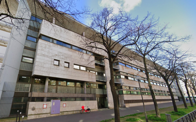 L’école Yabné, à Paris, en mars 2020. (Crédit : Google Maps)