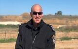 Le commissaire de police Avi Zidon, tué en combattant des terroristes du Hamas dans le moshav Pri Gan le 7 octobre 2023. (Crédit : Police israélienne)