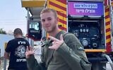 Le sergent-chef Roy Bareket, tué lors de l'invasion par le Hamas de la base militaire de Nahal Oz le 7 octobre 2023. (Crédit : Autorisation)