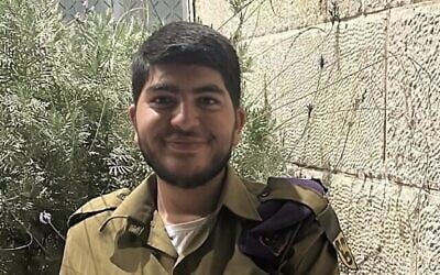 Sergent Boaz Menashe Yoggev (Tsahal)