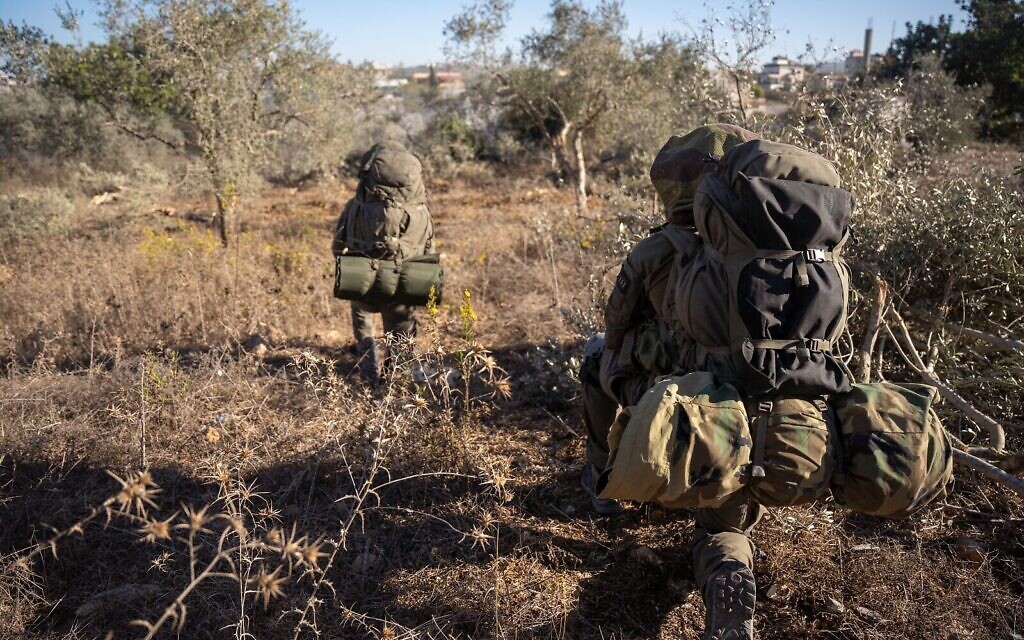 Les troupes de l'armée israélienne en opération dans le sud du Liban, une image diffusée le 2 novembre 2024. (Crédit : Tsahal)