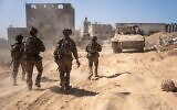 Des soldats israéliens opèrent à Jabalyia, dans le nord de Gaza, sur une photo publiée le 5 novembre 2024. (Armée israélienne)
