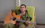Sgt. Amir Lavi (Crédit : Autorisation)