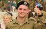 Le sergent-chef Yonatan 'Yoni' Golan, tué lors de l'invasion par le Hamas de l'avant-poste militaire de Nahal Oz le 7 octobre 2023. (Crédit : Autorisation)